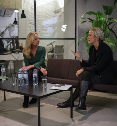 Isabella Krassnitzer (ORF-Moderatorin) und Christine Schönhuber (Marketingleitung, TMBW)